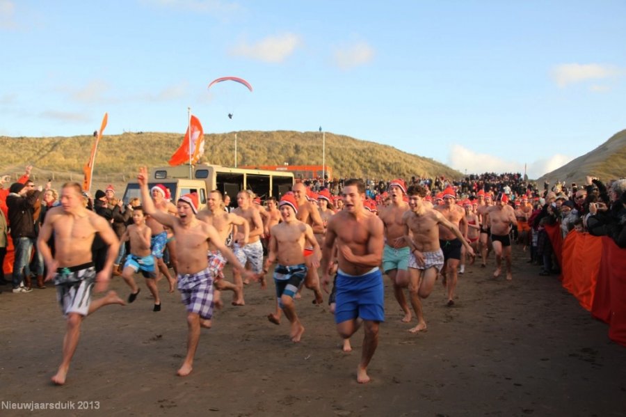 Nieuwjaarsduik 2 Nederzand(T) Noordwijk